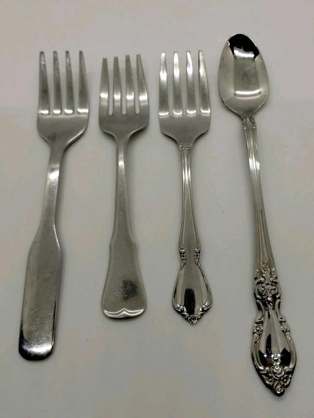 Oneida Community Child’s Feeding Spoon Stainless Steel - 3 Children's Forks